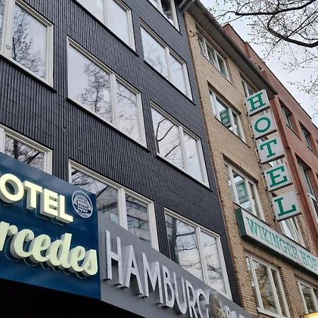 המבורג Hotel Mercedes/Centrum מראה חיצוני תמונה