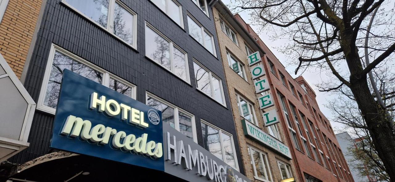 המבורג Hotel Mercedes/Centrum מראה חיצוני תמונה